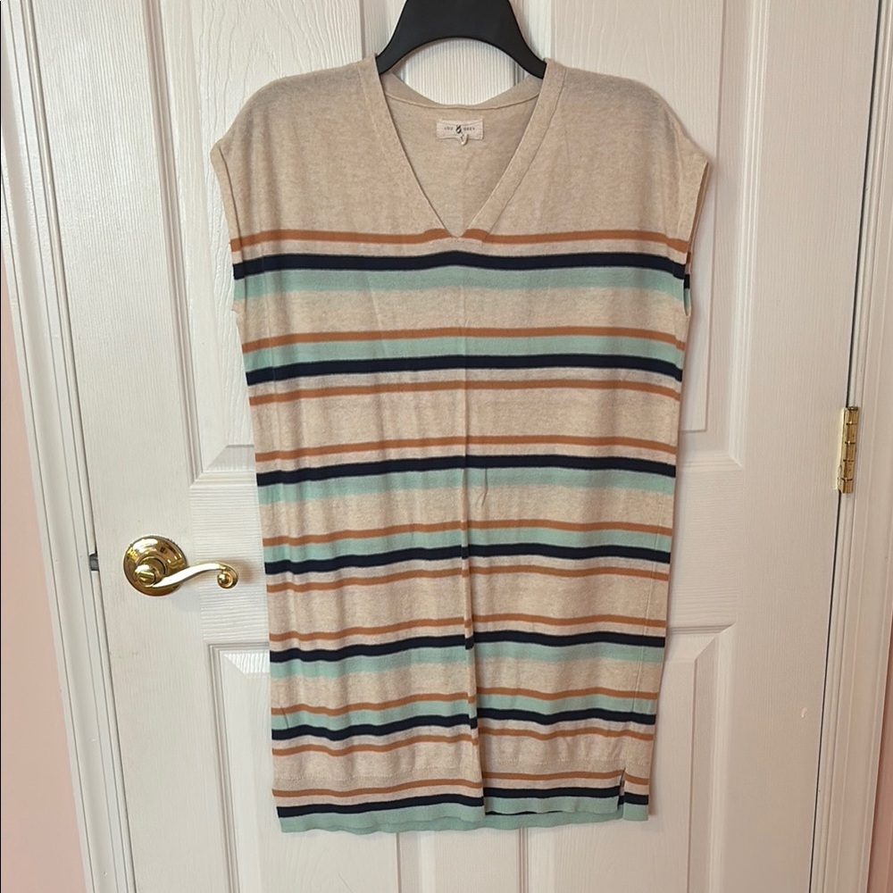 Lou & Grey Soft Beige Knit Top